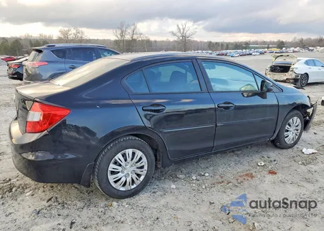 2012 Honda Civic Lx z USA, uszkodzony, nr VIN 2HGFB2F5XCH605423